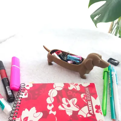 Organizador perrito salchicha