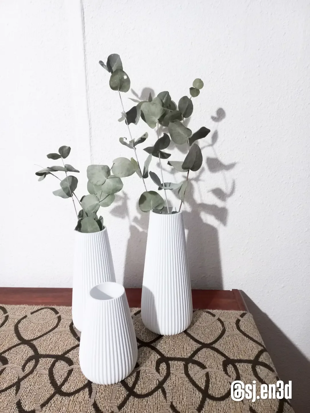 Set de floreros ×3