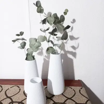 Set de floreros ×3